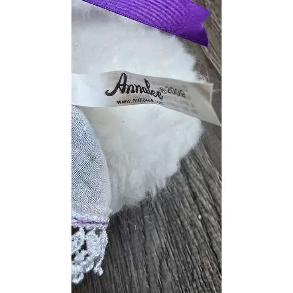 2009 Annalee Mr & Mrs Easter Bunny Rabbit Plush - Picture 9 of 16